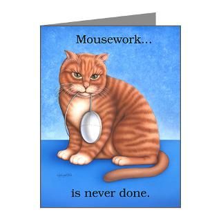 Art Gifts  Art Note Cards  Mousework Note Cards (Pk of 20)