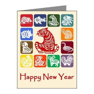  2010 Note Cards  2010 Year of the Tiger Note Cards (Pk of 20