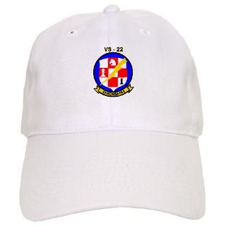 Anti Submarine Squadron Hats & Caps  VS 22 Checkmates Baseball Cap