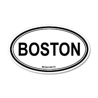 America Gifts  America Wall Decals  Boston (Massachusetts) 35x21