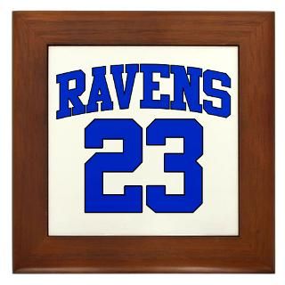 Ravens 23 Framed Tile for $15.00