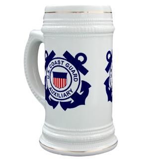 Coast Guard AuxiliaryBR 22 Ounce Mug for $22.00