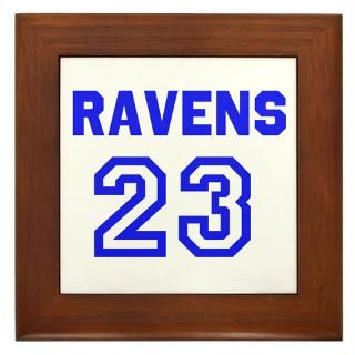 RAVENS 23 Framed Tile for $15.00