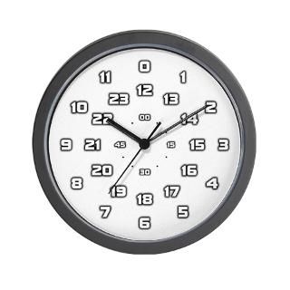 24 Hour Analog Wall Clock for $18.00
