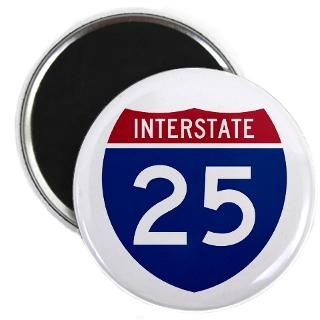 25 Highway Magnet for $4.50