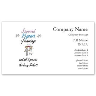 survived 25 years Business Cards for $0.19