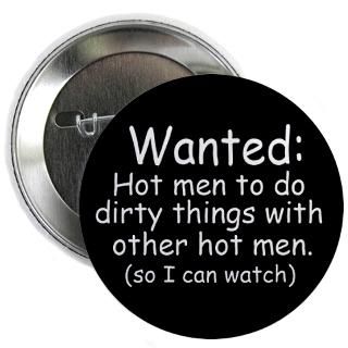 Anime Gifts  Anime Buttons  Wanted Yaoi 2.25 Button