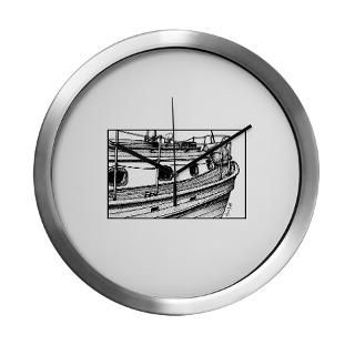 Baba 30 Sailboat Modern Wall Clock