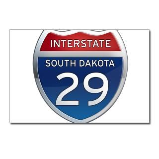Interstate 29   South Dakota Postcards (Package of for $9.50
