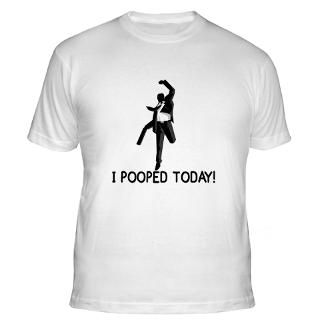 pooped today fitted t shirt $ 31 99