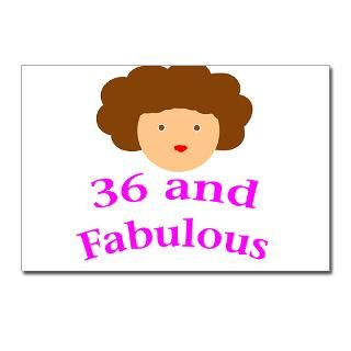 36 and fabulous Postcards (Package of 8) for $9.50