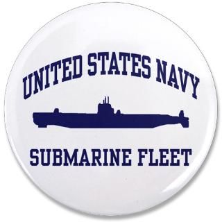 Fleet Gifts  Fleet Buttons  Navy Submarine 3.5 Button