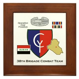 OIF Operation Iraqi Freedom / CAB framed tiles  A2Z Graphics Works