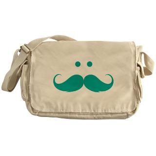 Moustache face Messenger Bag for $37.50