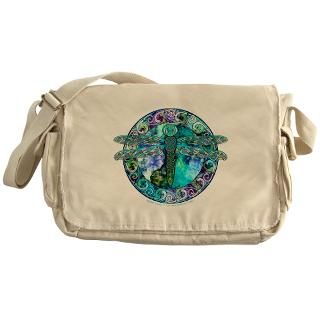 Cool Celtic Dragonfly Messenger Bag for $37.50