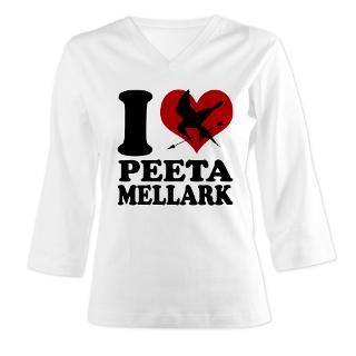 heart Peeta Mellark Hunger Games.png Womens Long Sleeve Shirt (3/4