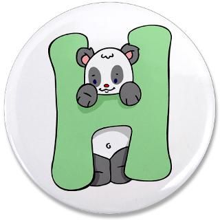 Alphabet Gifts  Alphabet Buttons  Zoo Alphabet H   Panda 3.5