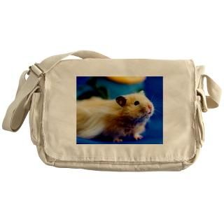 Hamsters Syrian Hamster Messenger Bag for $37.50