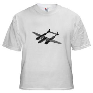 Aircraft T shirts  P 38 Pilots are the Best