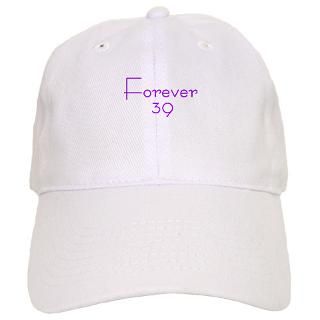 Forever 39 purple Baseball Cap