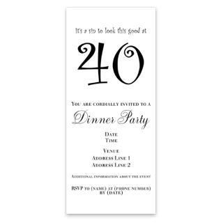 its a sin 40 Invitations for $1.50