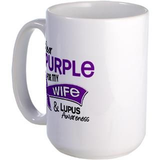 Wear Purple 42 Lupus Mug for $18.50