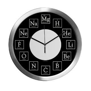 Chemistry Geek Modern Wall Clock for $42.50