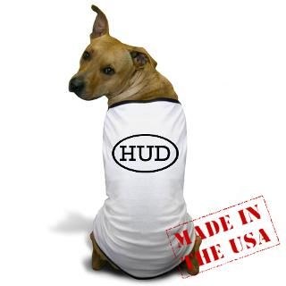 Automobile Gifts  Automobile Pet Apparel  HUD Oval Dog T Shirt