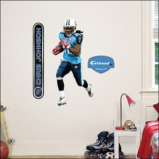 chris johnson junior fathead wall graphic $ 49 99