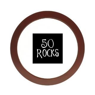 50th birthday saying 50 rocks Jewelery Case