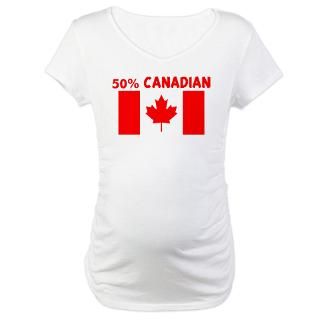 50 Percent Canadian Maternity Shirt  Buy 50 Percent Canadian