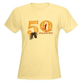 50 Mile Ladies Light T Shirt T Shirt by PonderOnDemand
