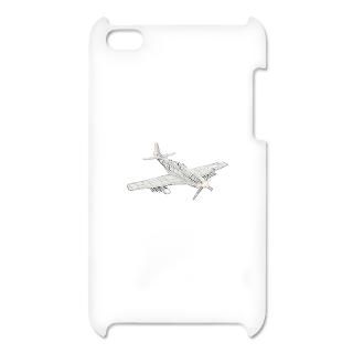 1944 iPod touch cases  WW2 P 51 Mustang Air Plane iPod Touch Case