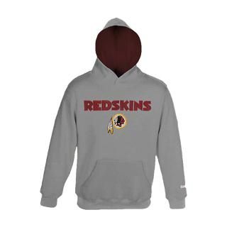 Washington Redskins Kids 4 7 Grey sman Fleece Hooded Sweatshirt