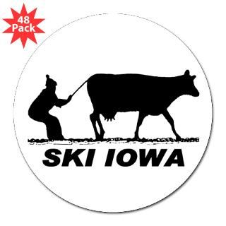 The Ski Iowa Store 3 Lapel Sticker (48 pk)