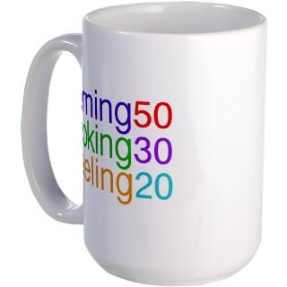 Turning 50 Looking 30 Mug by redmustang