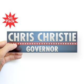 Chris Cristie Bumper Bumper Sticker (50 pk) for $190.00