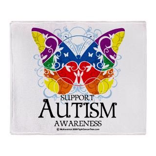 Fight Cancer Tees  Autism Awareness  Autism Butterfly