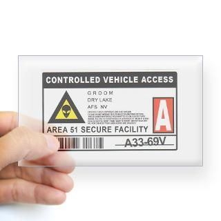 Area 51 Controlled Parking Pa Decal for $4.25