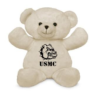 Design Gifts  Design Plush Bear  USMC Dog Mico the Bear