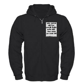 polar bear ransom note zip hoodie dark $ 57 99