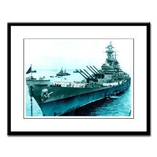 BB 63 USS Missouri Anchored in Tokyo Bay Print