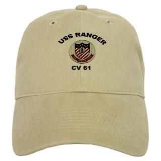  Aircraft Carrier Hats & Caps  USS Ranger CV 61 Baseball Cap