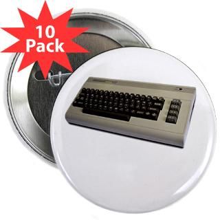 Gifts  Buttons  Commodore 64 2.25 Button (10 pack)