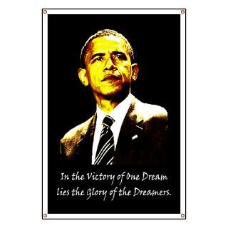 Obama Victory of a Dream Banner for $59.00