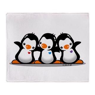 Cute Penguins Stadium Blanket for $59.50