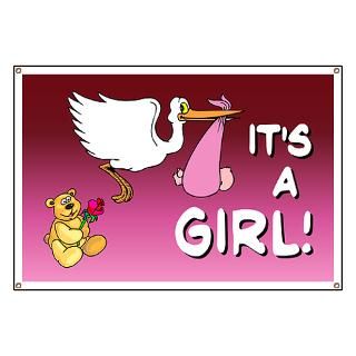 Its a Girl (stork) Banner for $59.00