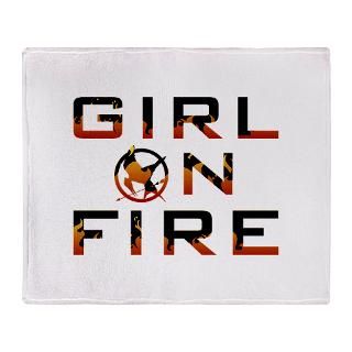 Girl On Fire Stadium Blanket for $59.50