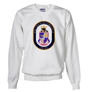 USS Chancellorsville CG 62 Sweatshirt