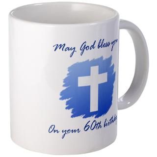 60 Gifts  60 Drinkware  Christian 60th Birthday Mug